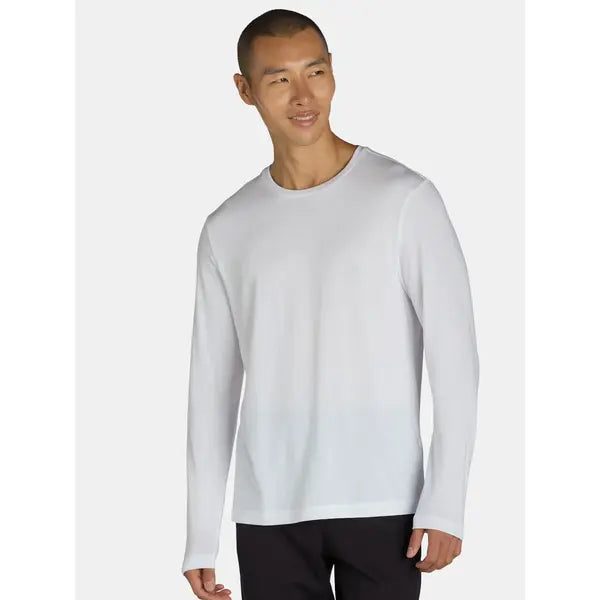 Athletic Works Men's and Big Men’s Tri-Blend Active Tee with Long-Sleeves