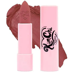KimChiChic Beauty Marshmallow Butter Lippie, Soft Creamy Lipstick with Castor Oil & Vitamin E, High Pigment Bold Lip Color, Lip Stick