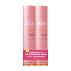 Cake Beauty Hairspray, The Hold Out For Brushable, Touchable, Flexible Hold Multi Tasking Styler Vitamin E & Abyssinian Oil For All Hair Types