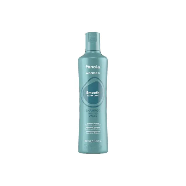 Fanola Smoothing Shampoo for Frizzy Hair, Deep Cleansing & Nourishing Hair Shampoo for Women & Men - Formulated with Cotton Oil to Make Straightening Easier