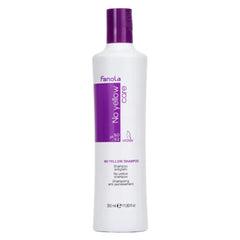 Fanola No Yellow Purple Shampoo - Purple Color Depositing Shampoo for Blondes, Bleached & Grey Hair - Formulated with Violet Pigment to Remove Brassy Tones from Hair