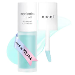 NOONI Korean & Vegan Appleseed Lip Oil Collection – Long-Lasting Hydrating, Plumping, Waterproof Lip Stains