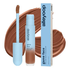 Alleyoop Game Face Makeup Concealer - Lightweight, Buildable Under Eye Concealer for Dark Circles, Hydrating Cream Formula for Women with Aloe Stem Cell - Smooth, Crease-Proof Makeup, 0.19 Fl Oz (Pack of 1)