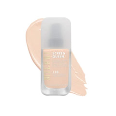 Milani Screen Queen Liquid Foundation Makeup - Cruelty Free Foundation With Digital Bluelight Filter Technology