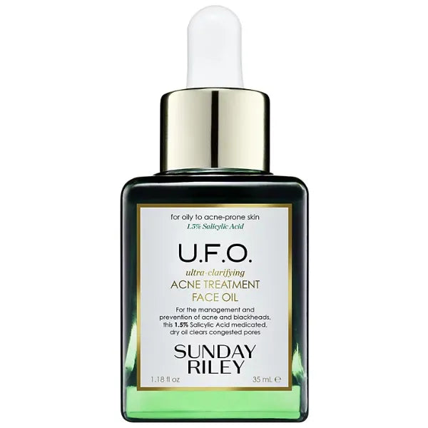 Sunday Riley U.F.O. Ultra-Clarifying Acne Treatment Face Oil, 0.5oz.