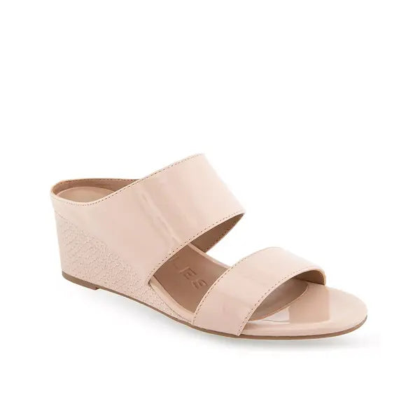 Aerosoles Womens Wheeler Strap Wedge Sandals Supportive Stylish Comfort