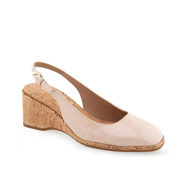 Aerosoles Womens Bente Low Wedge Sandals, Comfortable Stylish Summer Shoes