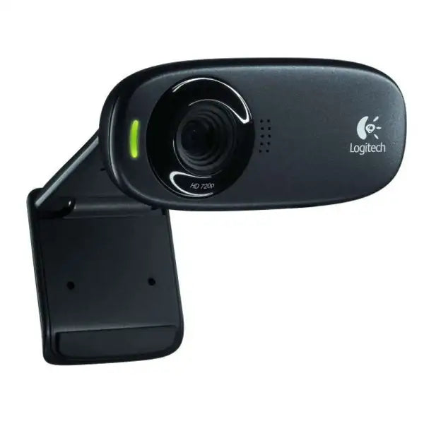 Logitech C310 HD Webcam - Black