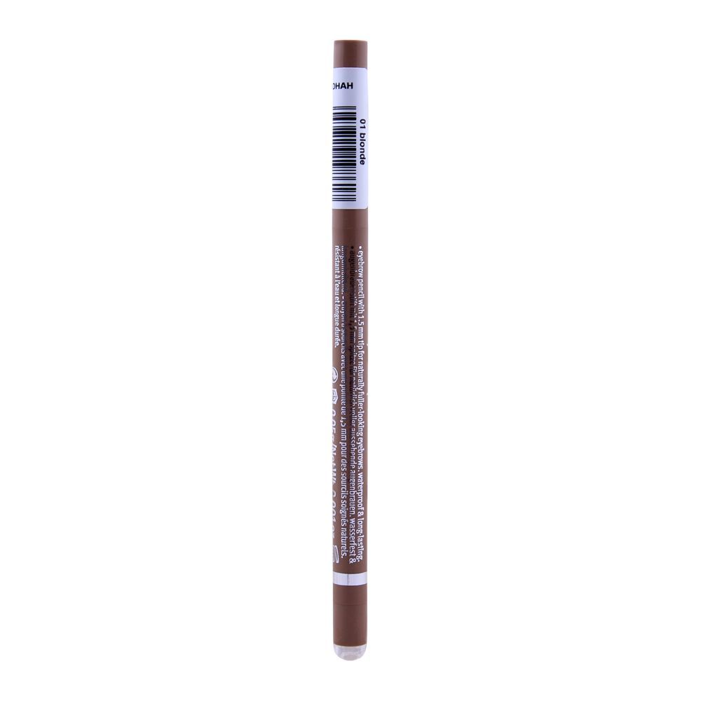Essence Micro Precise Eyebrow Pencil - 01 Blonde - AllurebeautypkEssence Micro Precise Eyebrow Pencil - 01 Blonde