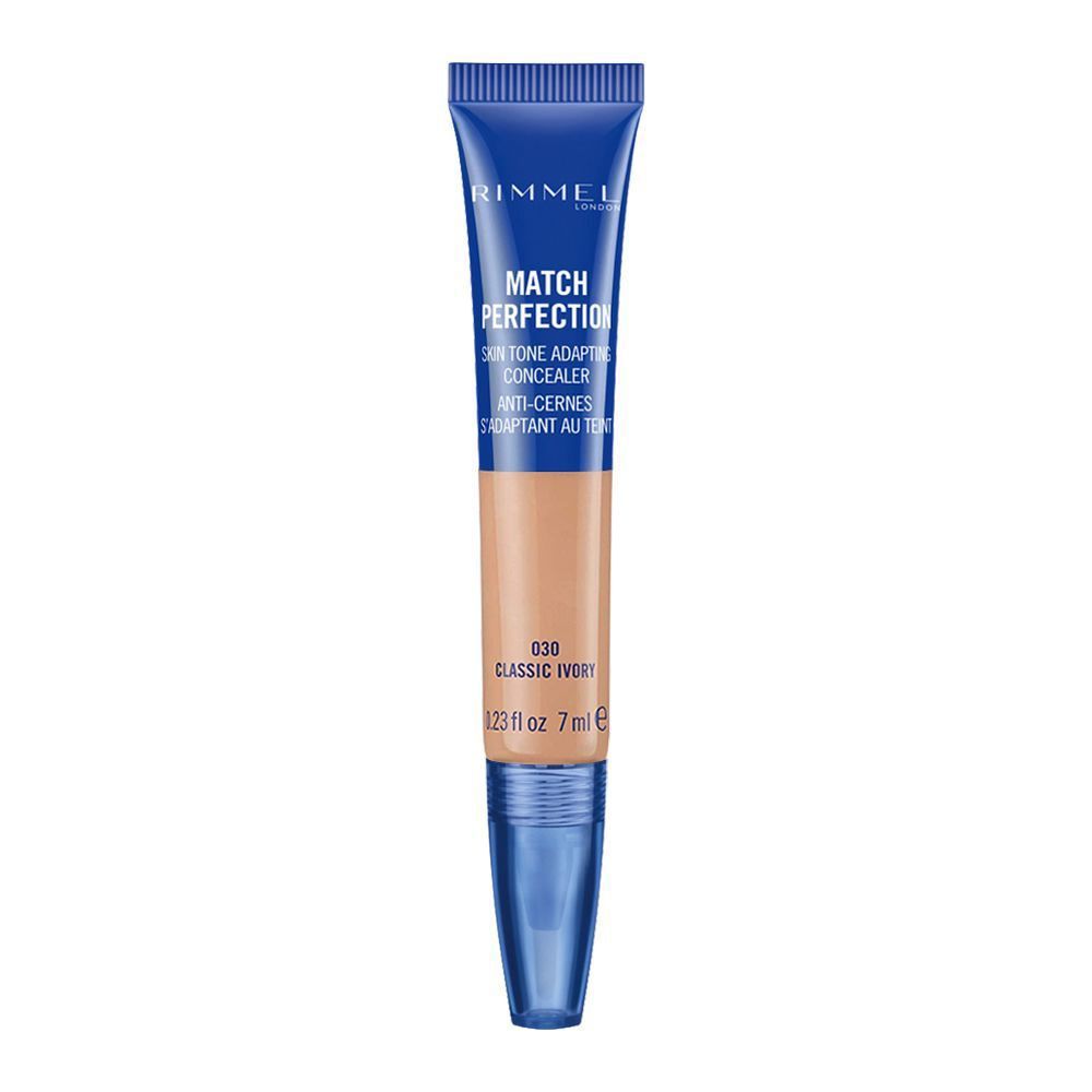 Rimmel Match Perfection Concealer 030 Classic Ivory 7ml - AllurebeautypkRimmel Match Perfection Concealer 030 Classic Ivory 7ml