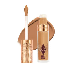 Charlotte Tilbury Airbrush Flawless Blur Concealer – Longwear Full Coverage Concealer for Dark Circles, Blemishes & Redness