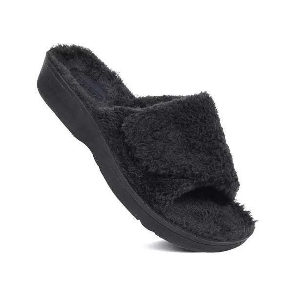 Aerothotic Gemma Warm Womens Slipper Cozy Comfortable Indoor Footwear with Arch Support