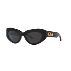 Balenciaga BB0236S 52MM Women's Sunglasses, Black