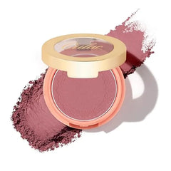 Oulac Plummy Brown Blush Makeup Powder| Rich Color Cream Blush Blendable| Natural Matte Tan Skin 4.8g