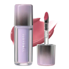 JUDYDOLL Ice Watery Lip Gloss, GEN-2,Moisturizing Liquid Lipstick with Hyaluronic Acid & Collagen,Long-lasting Mirror Lip Glazes with Iron Applicator