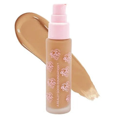 KimChiChic Beauty A Really Good Foundation Medium to Full Coverage Makeup Long Lasting, Lightweight Formula