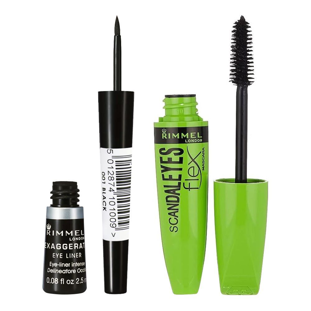 Rimmel Promo Scandle Eyes Flex Mascara & Scandle Pencil - AllurebeautypkRimmel Promo Scandle Eyes Flex Mascara & Scandle Pencil