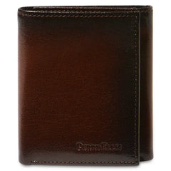 Perry Ellis Portfolio Men's Leather Michigan Slim Ombre Trifold Wallet
