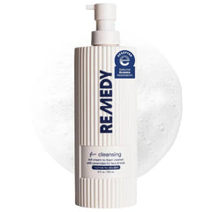 Remedy for Rich Cream Cleansing | Cream-to-Foam Face Wash with Ceramides, Glycerin and Panthenol | Hydrating Cleanser for Normal to Dry Skin