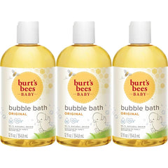 Burt’s Bees Baby Bath & Wash Bundle – Bubble Bath Original + Shampoo & Body Wash Original & Lavender, Tear Free, 98% Natural Origin, 3 Count