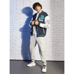 Looney Tunes Print Bomber Jacket - Blue