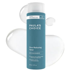 Paula's Choice SKIN BALANCING Pore-Reducing Face Toner with Niacinamide, for Oily Skin & Combination, Minimizes Large Pores, Controls Oil & Shine, Hydrates & Replenishes, Fragrance-Free