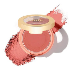 Oulac Plummy Brown Blush Makeup Powder| Rich Color Cream Blush Blendable| Natural Matte Tan Skin 4.8g