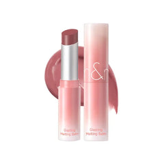 rom&nd GLASTING MELTING BALM, Hydrating Tinted Lip Balm, Long-Lasting, Lightweight & Buildable Shine, Non-Sticky, Vegan K-Beauty Formula