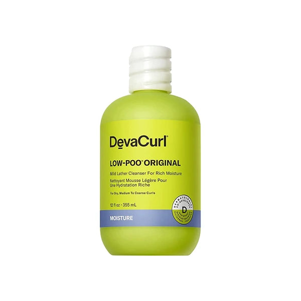 Deva Curl Low-Poo Original Mild Lather Cleanser for Rich Moisture | Hydrates | Enchances Curl Shape | All Curl Types