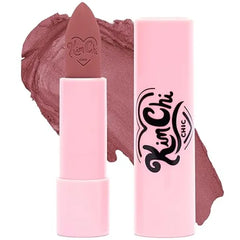 KimChiChic Beauty Marshmallow Butter Lippie, Soft Creamy Lipstick with Castor Oil & Vitamin E, High Pigment Bold Lip Color, Lip Stick