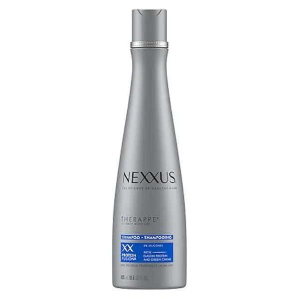 Nexxus Therappe Moisturizing Shampoo Ultimate Moisture for Dry Hair Silicone Free, Moisturizing ProteinFusion with Elastin Protein and Green Caviar