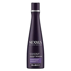 Nexxus Keraphix Shampoo With ProteinFusion for Damaged Hair Keratin Protein, Black Rice, Silicone Free
