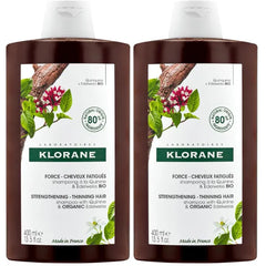 Klorane Strengthening Shampoo with Quinine, Dermatologist-Tested - Natural Alternative Thickening Shampoo for Hair Thinning, Support Stronger, Healthier Hair for Men & Women - 13.5 fl. oz