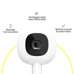 Nanit Pro Smart Baby Monitor Camera with Flex Stand - White