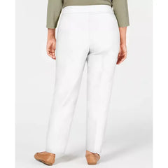 Alfred Dunner Plus Size Classic Allure Tummy Control Pull-On Average Length Pants
