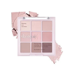 dasique Shadow Palette 9 Blendable Shades in Smooth Matte and Shimmer Finishes with Gorgeous Pearls