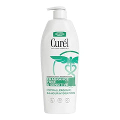 Curel Fragrance Free Comforting Body Lotion, Body and Hand Moisturizer for Dry, Sensitive Skin, with Advanced Ceramide Complex, Repairs Moisture Barrier
