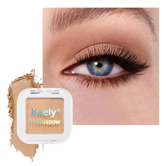 Kaely Single Eyeshadow Makeup, Neutral Powder Eye Shadow Palette, Waterproof, Long Lasting Neutral Powder Mini Eyeshadow - 0.04 Ounce (Pack of 1)