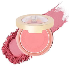 Oulac Plummy Brown Blush Makeup Powder| Rich Color Cream Blush Blendable| Natural Matte Tan Skin 4.8g
