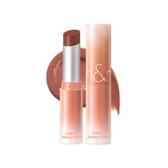 rom&nd GLASTING MELTING BALM, Hydrating Tinted Lip Balm, Long-Lasting, Lightweight & Buildable Shine, Non-Sticky, Vegan K-Beauty Formula
