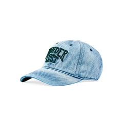 Time and Tru Women's Washed Denim Wander Lust Baseball Hat