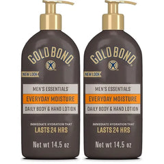 Gold Bond Ultimate Men's Essentials Hydrating Lotion, Everyday Moisture for Dry Skin