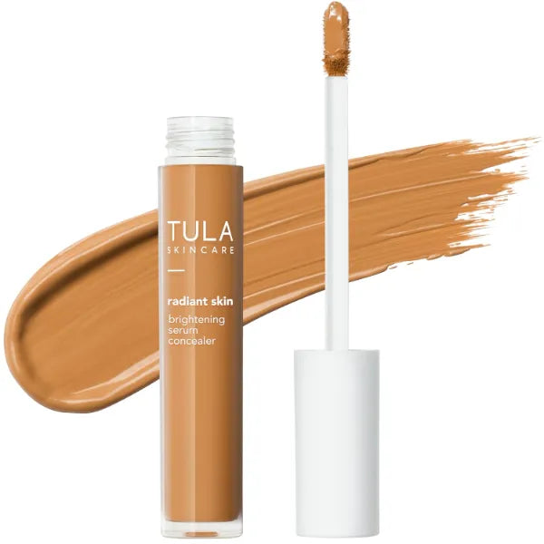TULA Skin Care Radiant Skin Brightening Serum Concealer - Conceals Dark Circles & Discoloration, Longwearing & Crease-Resistant, Brightens the Appearance of Skin Over Time, 0.18 fl oz.