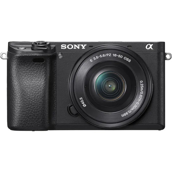 Sony Alpha A6300 Mirrorless Digital Camera With 16-50MM Lens (ILCE-6300L/B) - Black