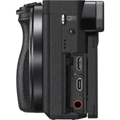 Sony Alpha A6300 Mirrorless Digital Camera With 16-50MM Lens (ILCE-6300L/B) - Black