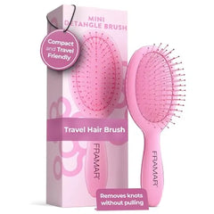 FRAMAR Chocolate Hair Brush Detangler, Wet Hair Brushes For Women