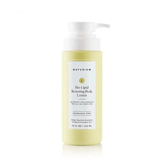 Naturium Bio-Lipid Restoring Moisturizing Body Lotion with Shea Butter, Fragrance Free, 14 oz