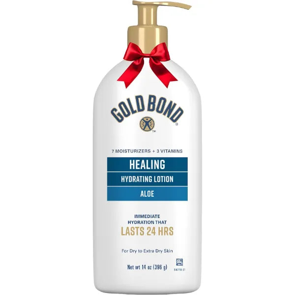 Gold Bond Ultimate Healing Skin Therapy Lotion with Aloe, Non Greasy & Hypoallergenic
