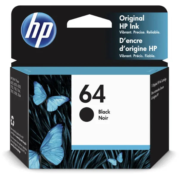 HP 64 INK CARTRIDGE - BLACK