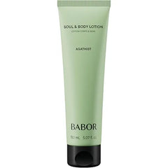 BABOR Soul & Body Lotion Agathist, Quick-Absorbing, Light Body Care, Invigorating Skin Milk, Body Cream for Dry Skin, Skin Firming Moisturising Cream, with Vitamin B, Vegan